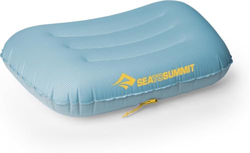 Image of Sea to Summit Aeros Ultralight Inflatable Camping and Travel Pillow, Large, Aqua Sea