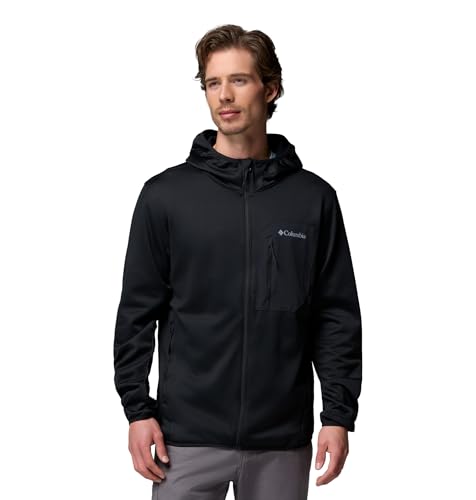 Columbia Tall Heights Hooded Grid Fleece veste polaire homme chaude zip