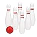 VGEBY1 Giocattolo da Bowling per Bambini, Set di Palline da Bowling in Legno con 6 Birilli per Bambini