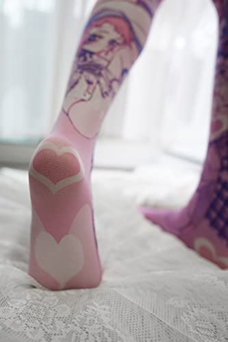 CAT KO Women's Kawaii Thigh High Socks Cute 3D Anime Over the Knee High Stocking for Lolita4