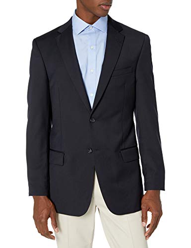 Palm Beach Men's Bishop Suit Separate Jacket, Navy, 48 Regular