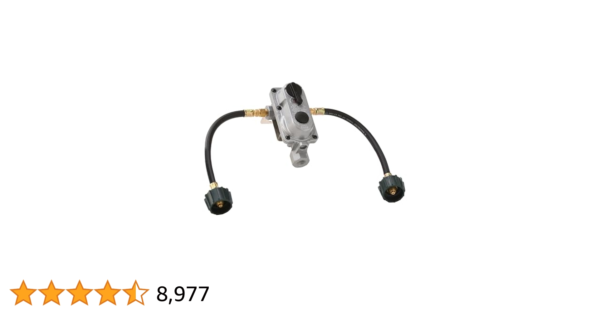 Flame King 2-Stage Auto Changeover LP Gas Regulator Latvia