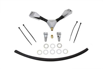 V-TWIN MANUFACTURING35-0578 - Billet "Y" Breather Kit