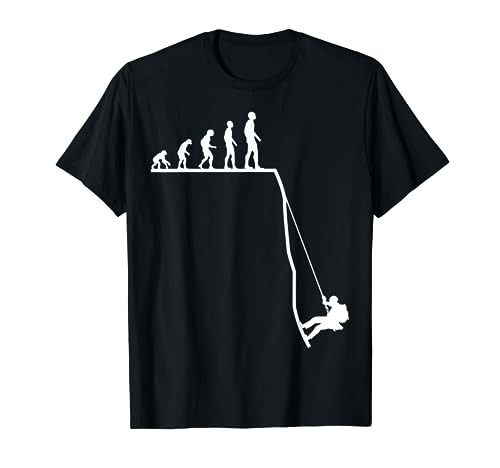 Barranquismo Senderismo Canyoneering Abseiling Evolution Regalo Camiseta