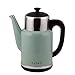 Retro Hervidor de Agua 1,7L Plint Acero Inox Retro Elegante Menta Leaf Jarra Termo Danés Diseño