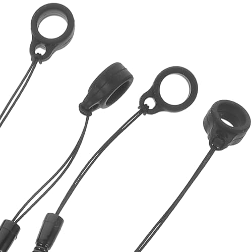 Stylos de rechange avec cordon élastique plastique rétractable - 4