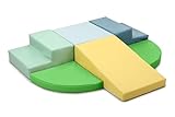 Apprentissage Ludique: Les couleurs vives captivent l’enfant et favorisent l’apprentissage des formes, tailles et repères spatiaux