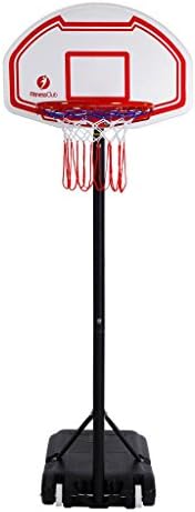 Fitnessclub Portable Adjustable Basketball Hoop Stand