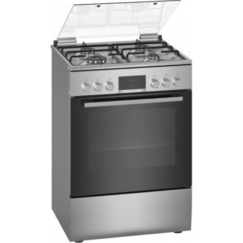 Bosch 4 Series HXN390D50L Cuisinière Autonome Gaz Noir Acier inoxydable A