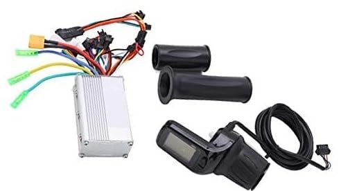 Contrôleur de Scooter sans balais avec écran LCD 886, kit de poignée 24 V 36 V 48 V 350 W, for vélos électriques Contrôleur de Trottinette électrique
