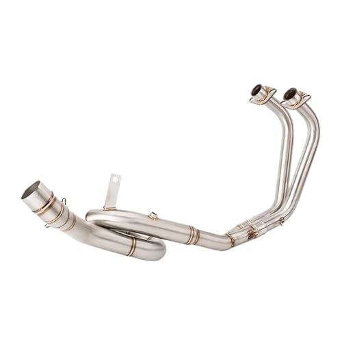 Collecteur d'échappement moto en acier durable pour Yamaha YZF R25 R3