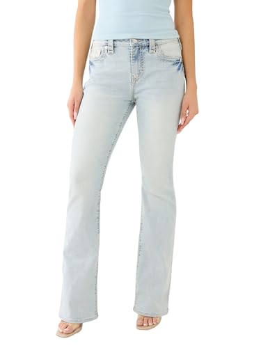 True Religion Women's Becca Boot Cut Super T Flap Jean2