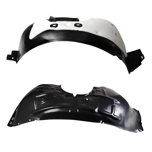 Image of TRQ Front Inner Fender Liner Set Compatible with 2016 Chevrolet Cruze GM1248269 GM1249226