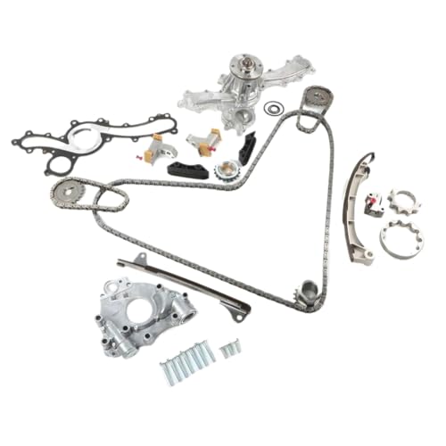 Kit de cadena de distribución del motor y bomba de aceite de bomba de agua compatible con Tacoma Tundra 4.0L