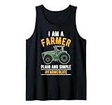 Ich bin schlicht und einfach ein Landwirt #farmerlife Tank Top