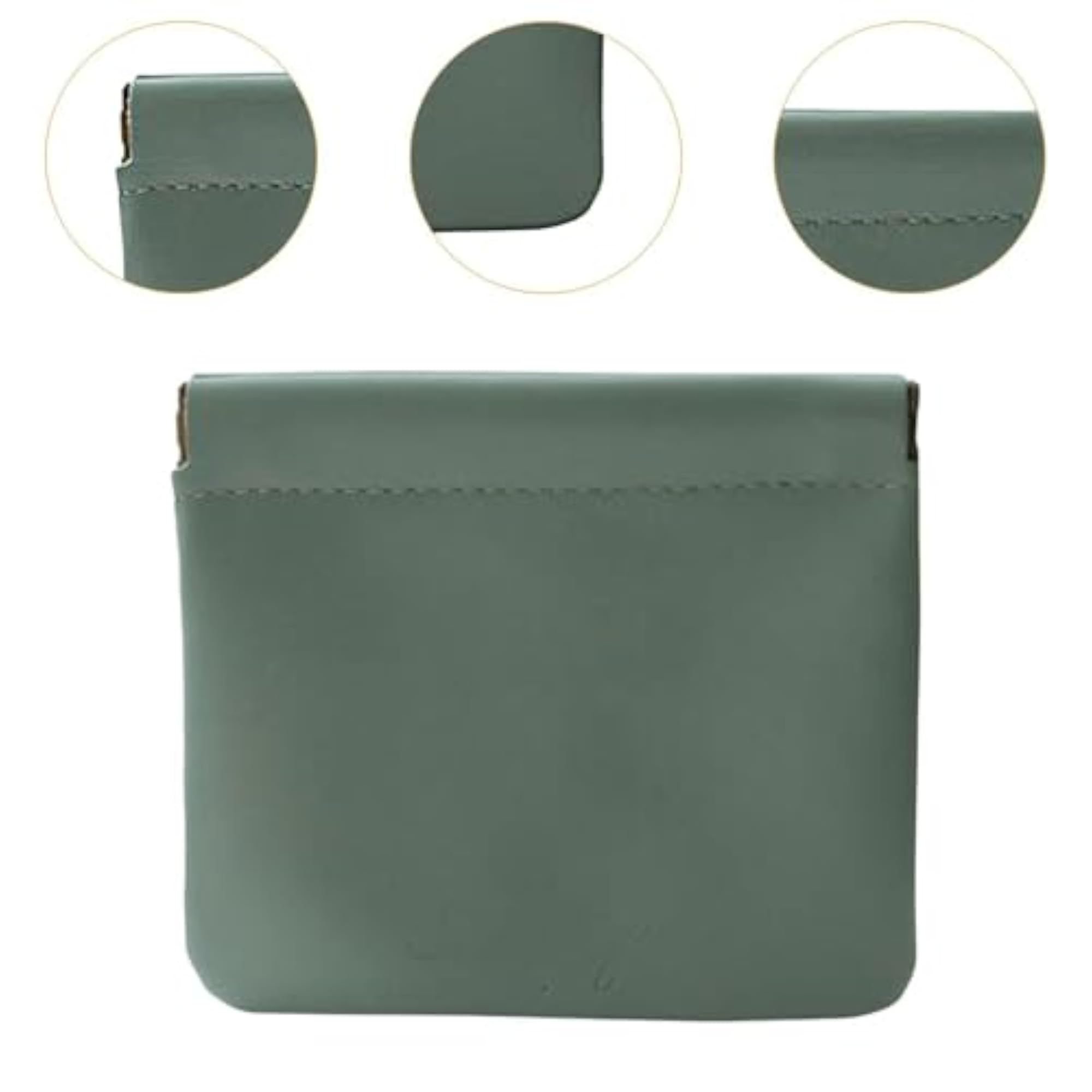 Pocket Cosmetic Bag Self Closing Wallet Multifunction