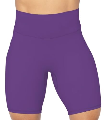 Image of Sunzel No Front Seam High Waist Biker Shorts for Women, Squat Proof Yoga Workout Gym Bike Shorts | 3, 5 Or 8-Inch Inseam, High Waisted, Tummy Control, No Front Seam, Buttery Soft, Compression Fit, Squat Proof