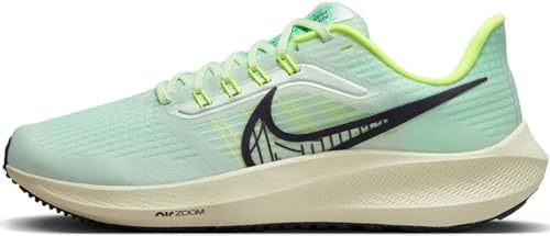 Nike Women's Air Zoom Pegasus 35 (GS) Running Shoes Competition, Green, 11