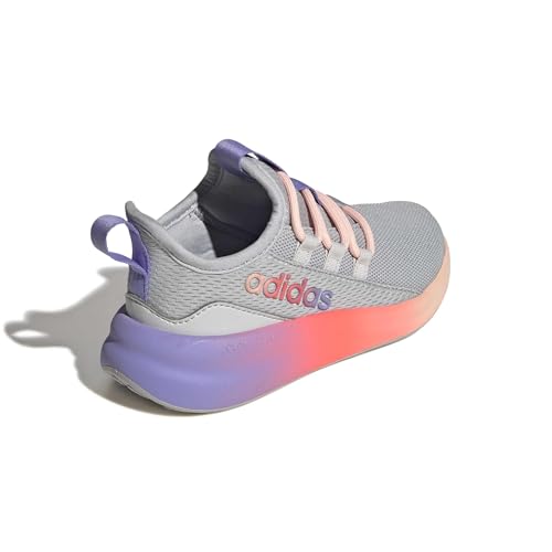 adidas Unisex-Kids Lite Racer Adapt 8.0, Grey/Grey/Purple Rush, 12 by adidas - Used condition - Image 6