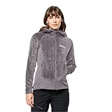 Jack Wolfskin Damen Rotwand Hooded Fz W Fleece Jacke, seagull, M EU