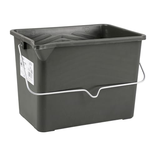 COGEX - Vaschetta Vernice, Truck Pittore, Secchio Vernice - Contenitore: 7 litri - con Beccuccio - Manico in metallo e corpo in plastica riciclata al 100% - Forma rettangolare - Manico per il