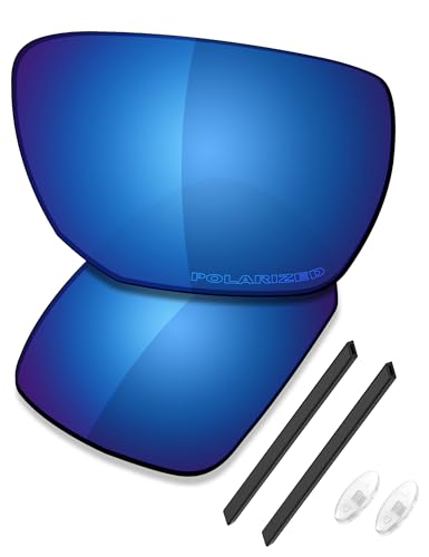 Image of SAUCER Premium Replacement Lenses & Rubber Kits for Oakley Ejector OO4142 | UV400 Protection, Anti-Scratch, Precise Fit