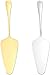 wilsonzin Pala para Servir Pastel Servidor de Tartas de Acero Inoxidable Cortador Pala de Pastel Multifuncional con Borde Dentado Fino Servidor de Pizza para Cocinas, Restaurantes, Fiestas - 2 Piezas