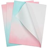 The Gift Wrap Company 58-189221 Ombre Flat Gift Wrapping Paper Sheet Set, 30' x 23', Multicolor Pastel, 3 Pieces