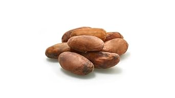 Yupik Organic Raw Cacao Beans, 2.2 lb (35.2 oz), Vegan, GMO-Free, Kosher, Gluten-Free, Dried Beans, Fermented, Unroasted, No Sugar Added, Source of Fiber & Iron, Ideal for Baking & Chocolate Making