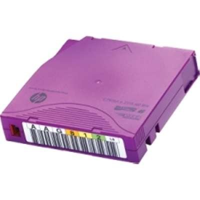 HPE C7976AL LTO-6 Ultrium 6.25TB MP RW Custom Labeled Data Cartridge Purple 20-pack