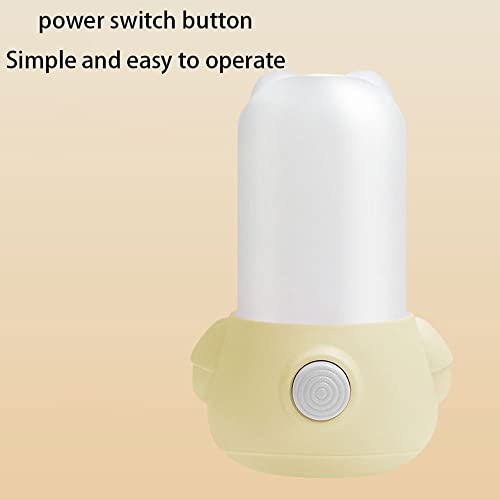 LED-nachtlampje Plug-in nachtlampje Sleutelschakelaar Nachtlampje Modern en schattig 1.5W 220V Geschikt for baby's… - Afbeelding 4