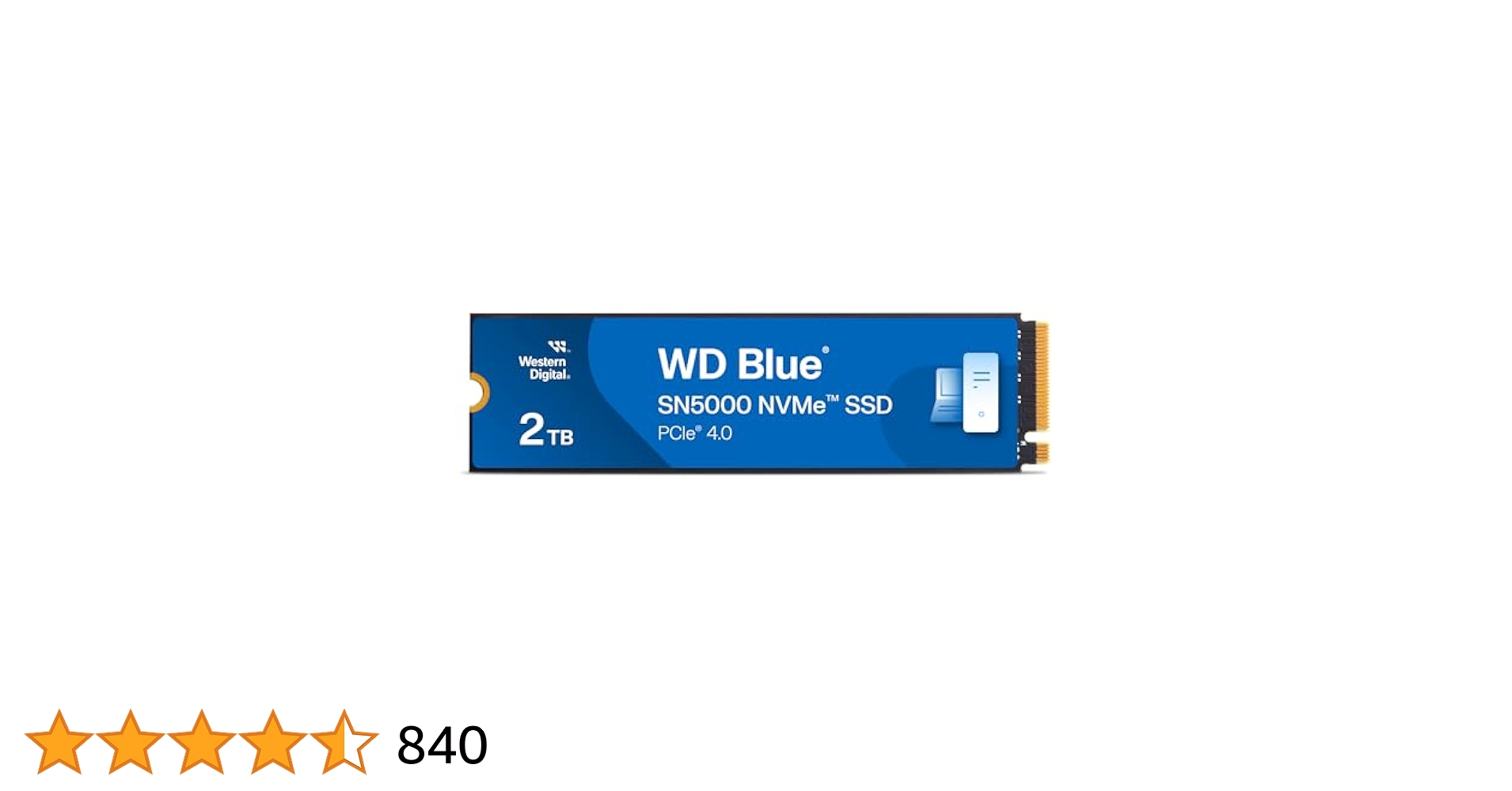 内蔵型SSD WD Blue SN5000 2TB NVMe SSD M.2 2280 Amazon.com: Western Digital 2TB WD Blue SN5000 NVMe Internal