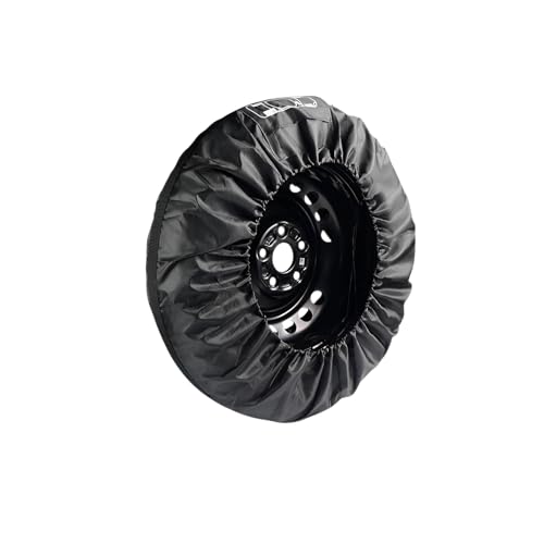 [AOKOWN]�^�C���J�o�[ 4�{�Z�b�g ���O �h�� ���ϋv420D �y�����ԑΉ� �h�o UV�J�b�g ����~�߉��H �H����[�|�P�b�g�t�� �^�C���ۊǃJ�o�[ �ωJ�� �l�G�Ή� ���[�ܕt�� 80×47cm �^�C���g�[�g (�u���b�N) 4�p�b�N�A�u���b�N�AS�T