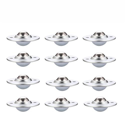 1PCS CY-16B Universal Ball Bearing Bull Eye Wheel Stainless Steel Nylon Ball Universal Ball Ball(Stainless steel)