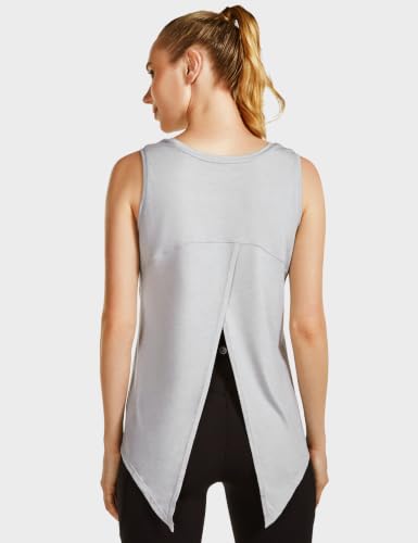 Image of baleaf Women's Workout Tank Tops Athletic Running Gym Yoga Shirts | Quick Dry, Moisture-Wicking, Loose Fit, Crew Neck, Stretchy, Comfy Soft, Breathable, Lightweight, Exercise, Hiking, Tennis