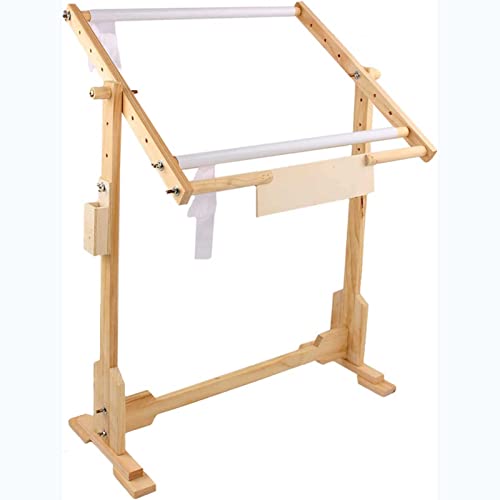 Soporte de madera para punto de cruz que alivia el dolor de espalda al bordar y coser 2