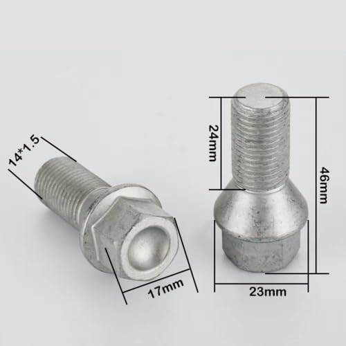 Pernos rueda M14x1.5 para solucionar vibraciones en llantas de cabeza hexagonal 17mm 6
