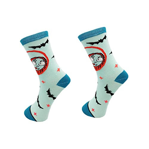 ShSnnwrl Stocking Stockings fillers Christmas Socks womenCalcetines de Tubo de algodón Pesadilla...