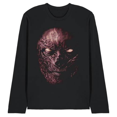 T-Shirt Stranger Things Vecna Coupe Large Évite l'Inconfort Manches Longues L