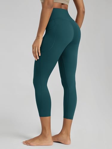 Image of ODODOS Buttery Soft Lounge Yoga Leggings with Pockets for Women 23 inch / 25 inch /28 inch High Waist Yoga Pants