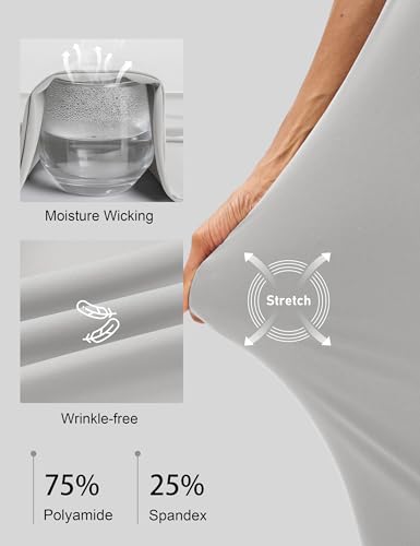 MAGCOMSEN Womens Golf Pants UPF 50+ High Waisted Stretch 7/8 Ankle Dress Work Casual Slack Summer Travel Pants 5 Pockets4