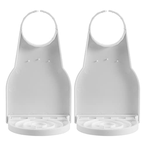 Kueohse Porte-Gobelet pour DéTergent à Lessive, Attrape-Gouttes de DéTergent, Adoucisseur de Tissu Liquide Plateau Distributeur Organisateur Attrape-Gouttes Paquet de 2