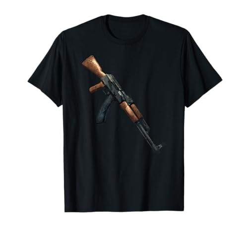AK-47 Camiseta de pistola Camiseta