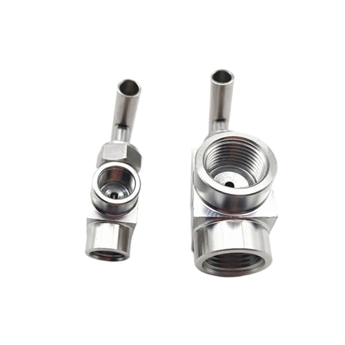 Válvula de aguja 1/2 de acero inoxidable 304 y rosca interna hembra 4
