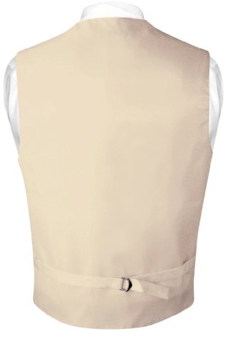 Men's Dress Vest & BowTie Solid PINK Color Bow Tie Set for Suit or Tuxedo2