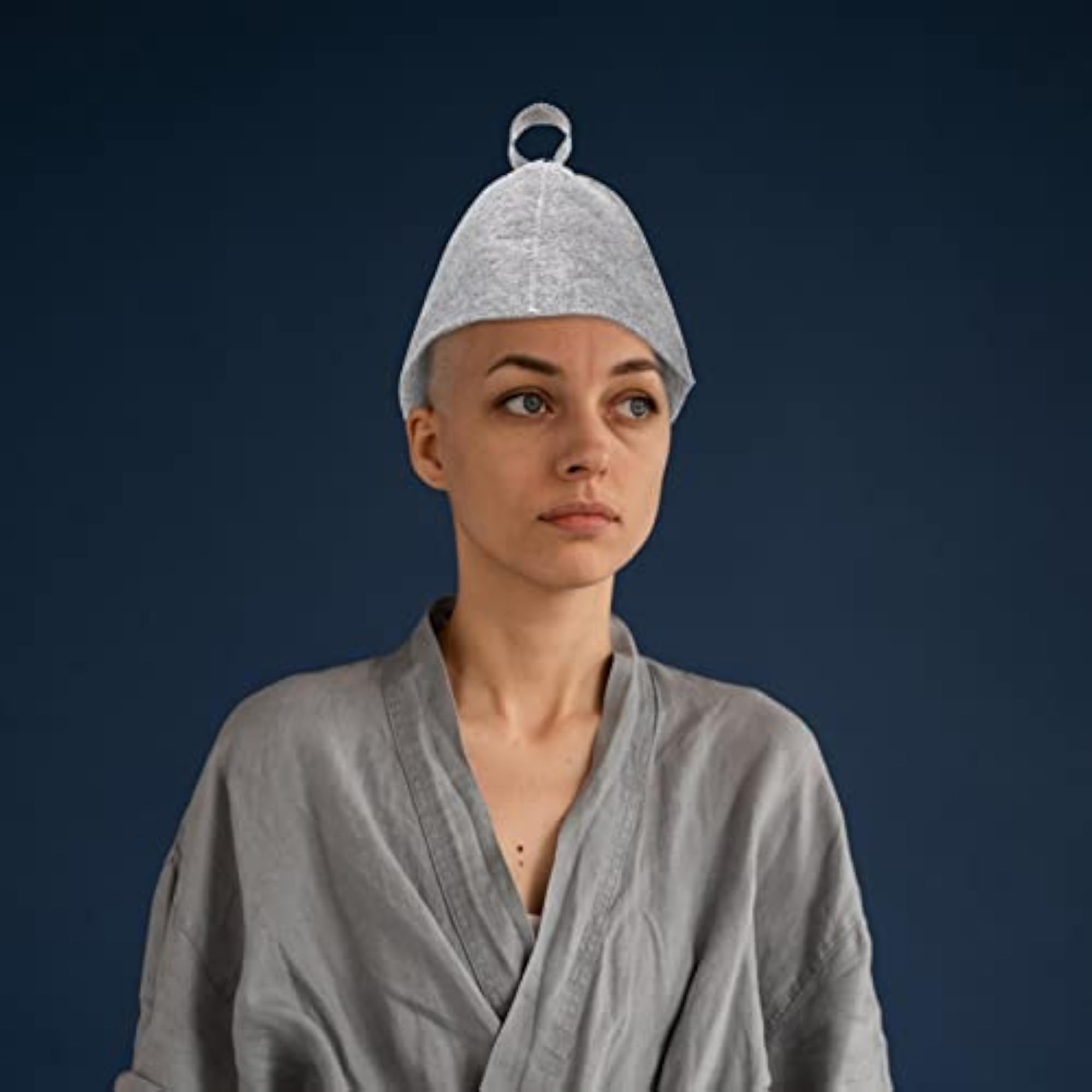 2Pcs Sauna Hat Russian Bath Hat Set