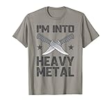 Photo Gallery i m into heavy metal knife collector maglietta Photo Gallery i m into heavy metal knife collector maglietta