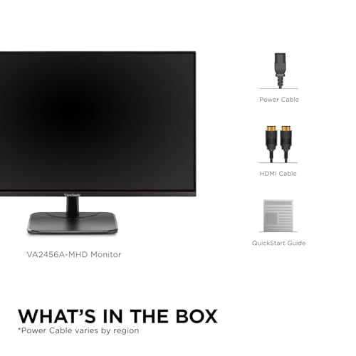 ViewSonic VA2456A-MHD 24 Inch 1080p Monitor, IPS Display with 120Hz for Enhanced Home and Office Productivity, Eye Care Technology, HDMI, DisplayPort, and VGA Inputs by ViewSonic - Image 7