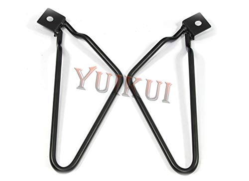 Soporte para alforjas de motocicleta, barra de soporte para equipaje, compatible con Harley-Davidson Dyna, Low Rider, Wide Glide, Super Glide y Street Bob miniatura 6