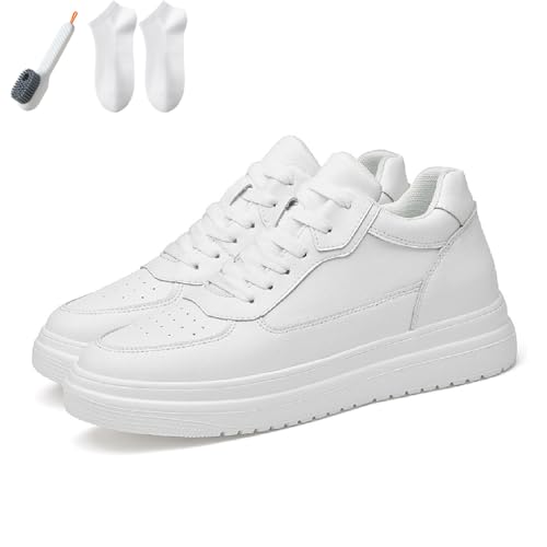 Elevate Shoes, 1.6”/2.4”/3”/4”Invisible Height Increasing Shoes Women Men, Non-Slip Non-Slip Breathable Lightweight Elevator Running Shoes